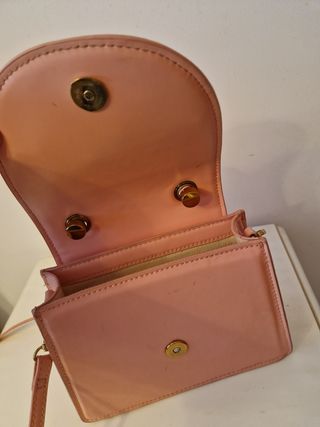 Bolso Zara rosa