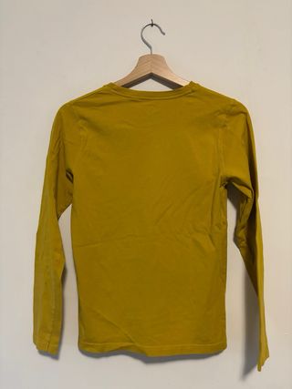 T-shirt Manica Lunga Timberland Gialla Senape/Ocra