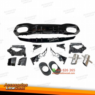 Difusor Trasero Mercedes W177 Look AMG A35