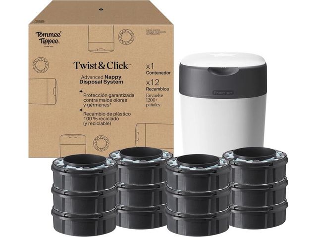 Contenedor para Pañales Tommee Tippee 12 recambios