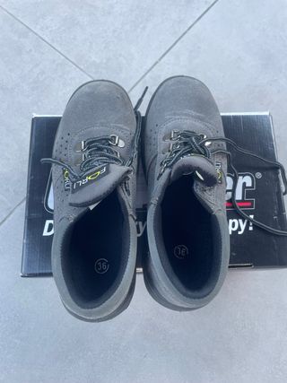 Zapatos seguridad U-Power puntera acero grises