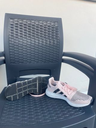 Zapatillas Adidas Tela Rosa Talla 36.50