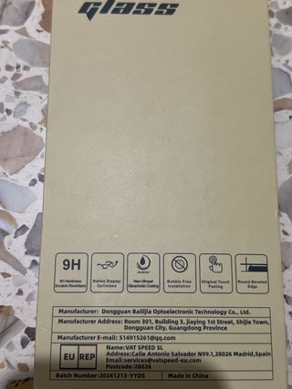 Protector Pantalla Antirrobo iPhone 14 Pro Max