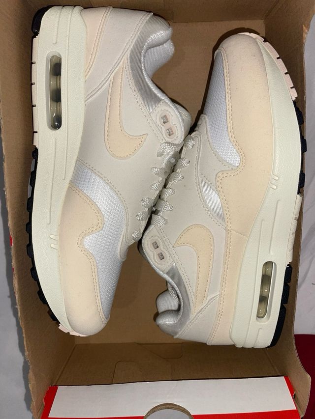 Nike Air Max 1 Beige Blanco