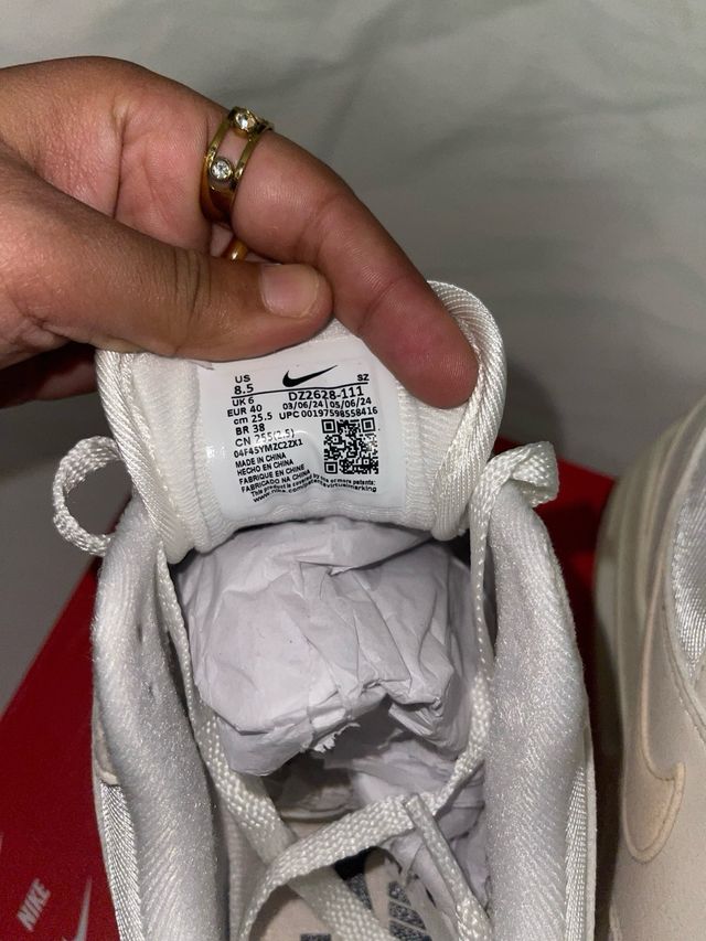 Nike Air Max 1 Beige Blanco