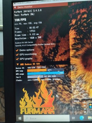Sapphire Nitro RX 580 4GB Tarjeta Gráfica