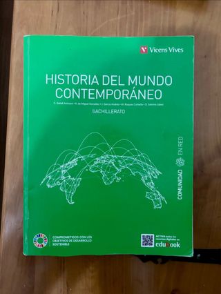 Libro de texto Historia del Mundo contcontemporáne