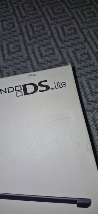 Nintendo DS Lite Negra + New Super Mario Bros.