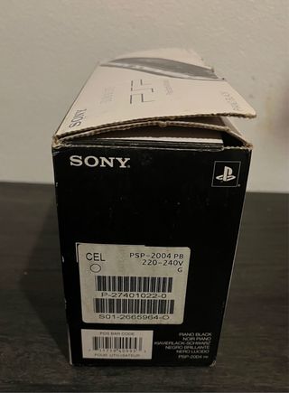 PSP-2004 PB SLIM Y LITE PIANO BLACK