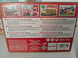 4 Puzzles Madera Melissa & Doug