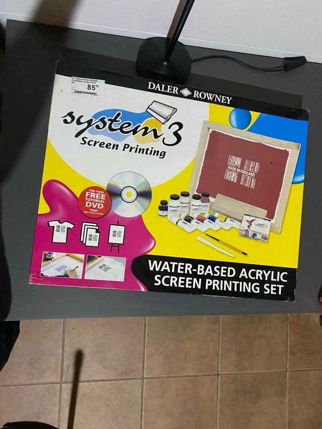 Set Serigrafía para iniciantes.