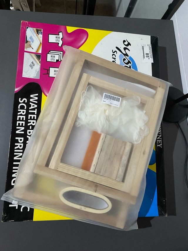 Set Serigrafía para iniciantes.