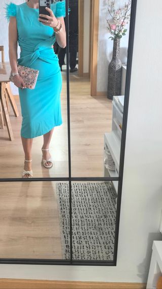 Vestido invitada evento turquesa
Marca Cayro