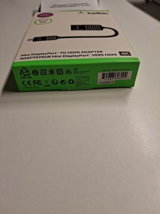 Adaptador Mini DisplayPort a HDMI 4K Belkin