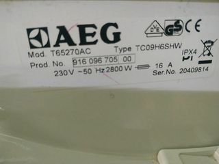 Secadora condensación AEG 7 kilos 