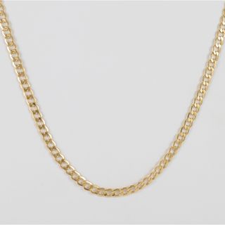 Cadena barbada oro 18k 750 50cm