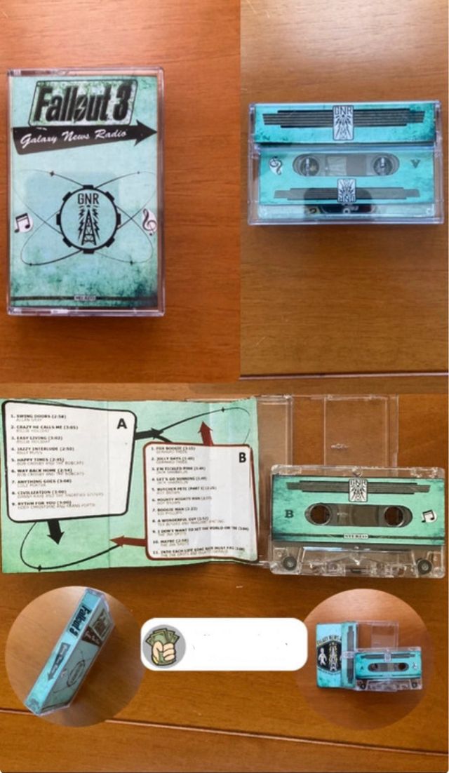 Fallout Cassetta Galaxy News Radio