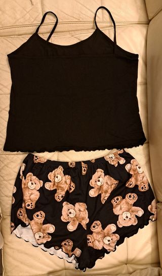 Pigiama Orsetto Nero e Marrone