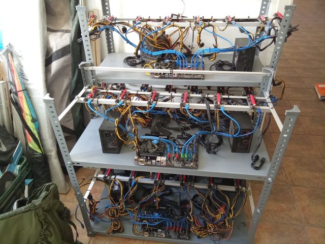 Rig minero criptomonedas