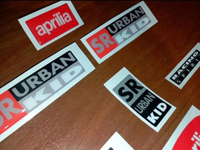 Kit Adesivi APRILIA SR URBAN KID 1994-96 (Nero)