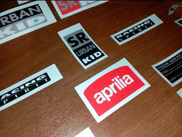Kit Adesivi APRILIA SR URBAN KID 1994-96 (Nero)