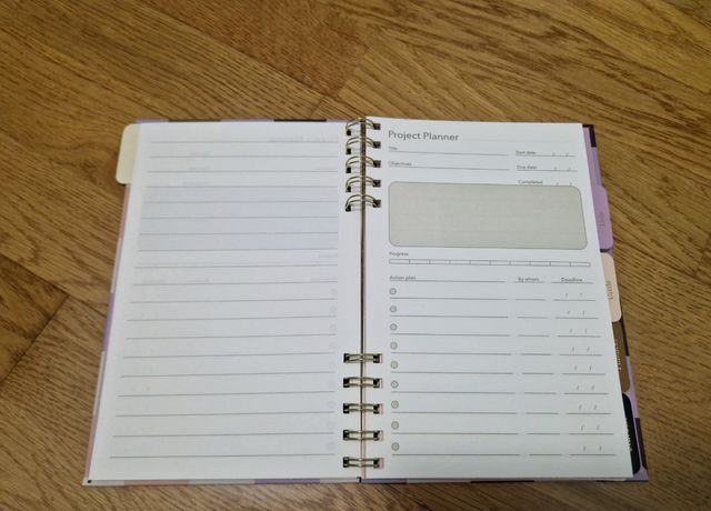 Lote 2 libretas planner espiral