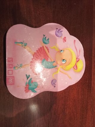 4 Puzzles Infantiles Niña +3 Años. A ESTRENAR