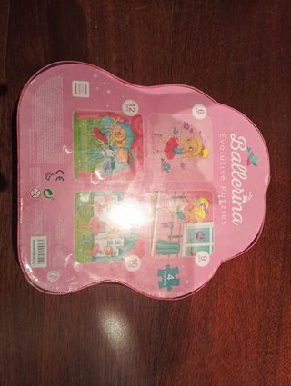 4 Puzzles Infantiles Niña +3 Años. A ESTRENAR