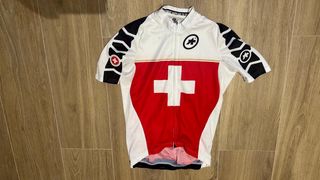 Maillot Ciclismo Assos Suisse Bandera Suiza