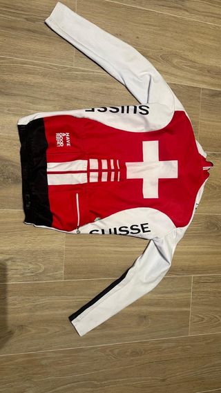 Maillot Ciclismo Assos Suisse Bandera Suiza