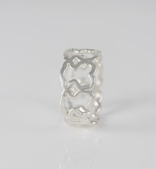 Anillo Tous en plata 925 New Carrusel con diseño d