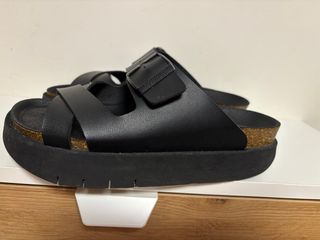 Sandalias Genuins Negras Talla 38