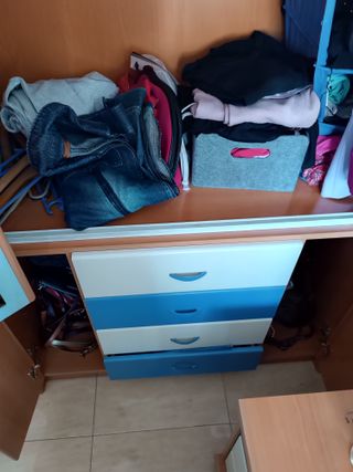 Armario Montable Plástico y Madera