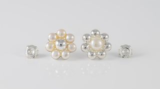 Pendientes Tous de plata 925 y perlas Sugar Party