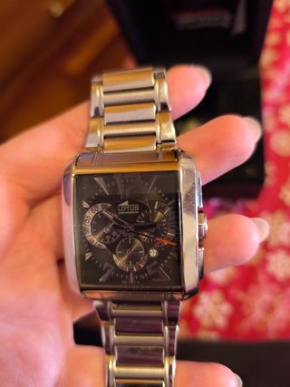 Orologio Lotus nero e bianco