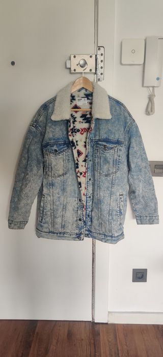Chaqueta tejana de mujer borrego interna 