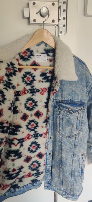 Chaqueta tejana de mujer borrego interna 