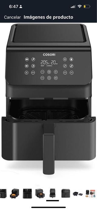 Freidora de aire COSORI 6.2L