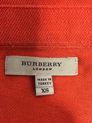 Polo Burberry Talla XS para hombre vintage