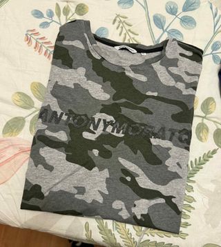 Camiseta Antony Morato Camuflaje Talla XL