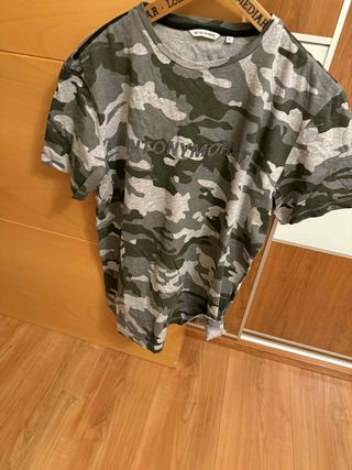 Camiseta Antony Morato Camuflaje Talla XL