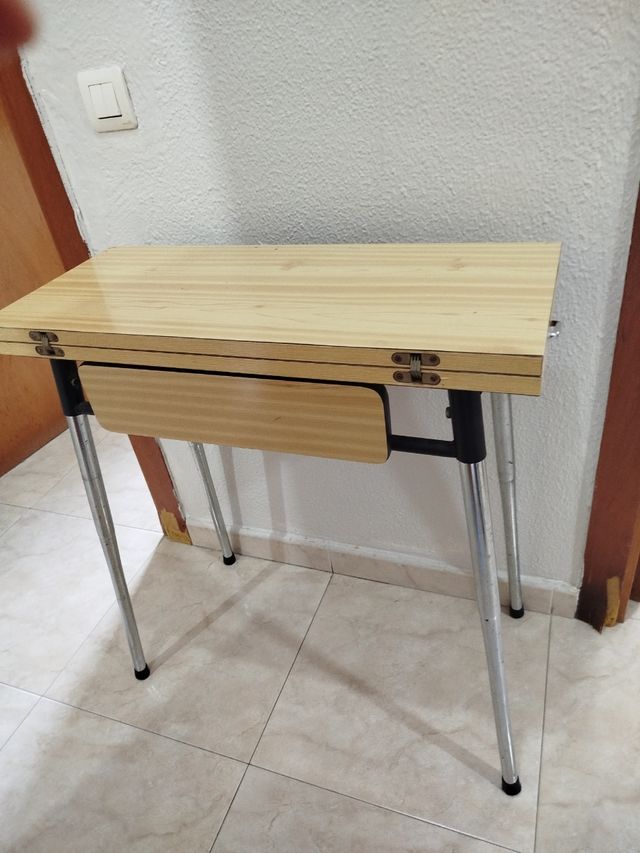 Mesa de madera plegable