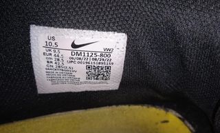 Zapatillas deportivas Nike Naranja y Amarillo