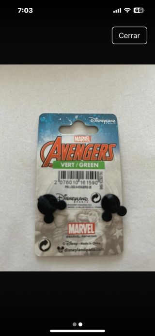 Insignia Avengers Disney