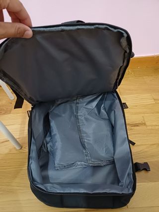 Zaino Borsone bagaglio a mano Grigio nuovo