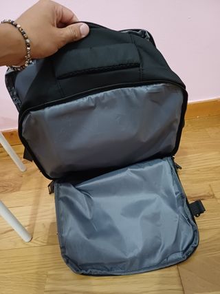 Zaino Borsone bagaglio a mano Grigio nuovo