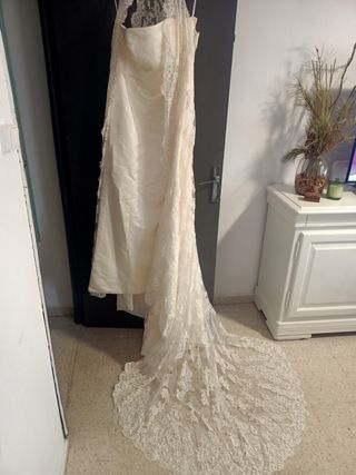 Vestido de Novia Talla 42 Encaje