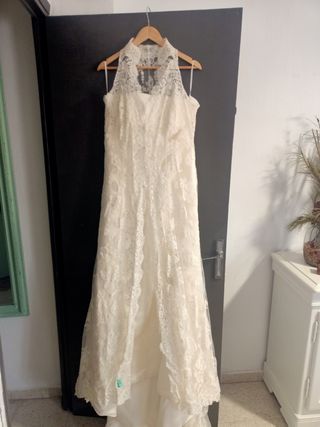Vestido de Novia Talla 42 Encaje
