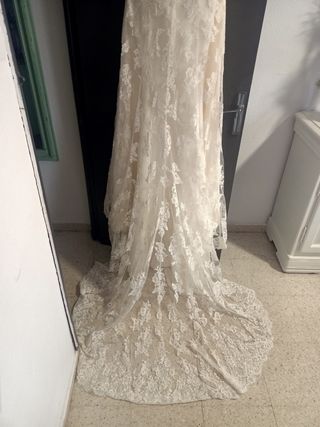 Vestido de Novia Talla 42 Encaje