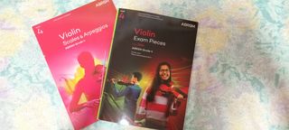 Brani e scale d'esame ABRSM per violino di grado 4, libri e